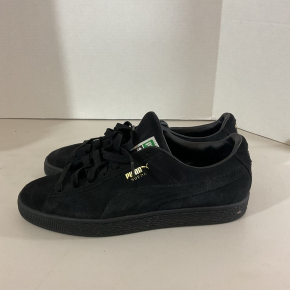 Puma Men's Black Suede Classic XXI Shoes Size 10 - Picture 10 of 12